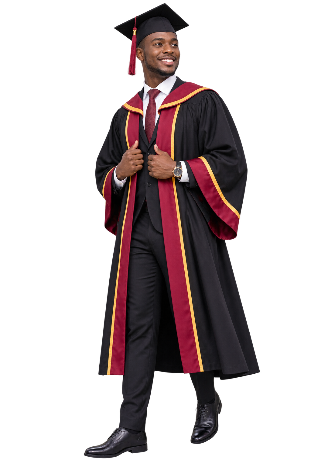 Étudiant africain diplômé de l'IPP