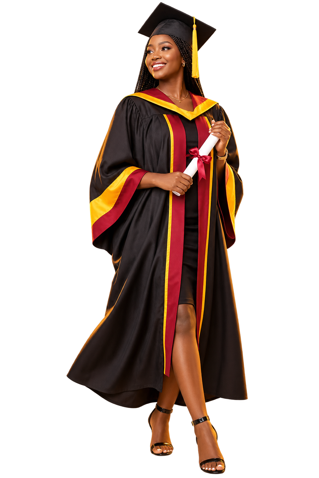 Étudiante africaine diplômée de l'IPP