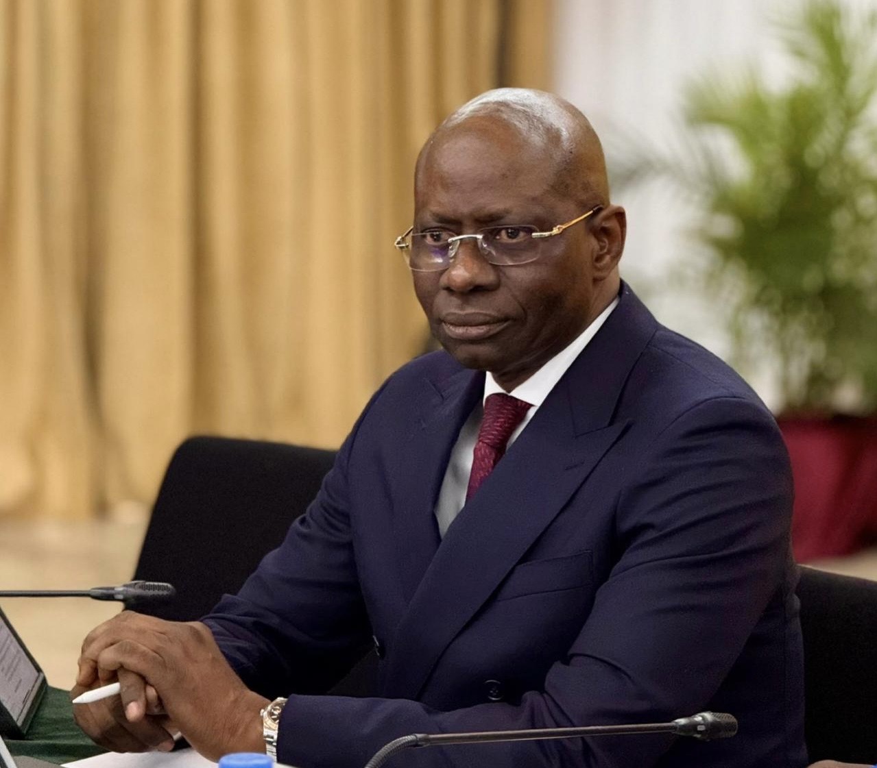 Monsieur Boubacar Camara, Ministre de l’Enseignement supérieur, de la Recherche et de l’Innovation